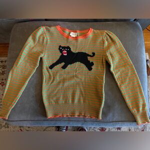 Gucci Panther Wool Jumper, Childs 10 or Women XS